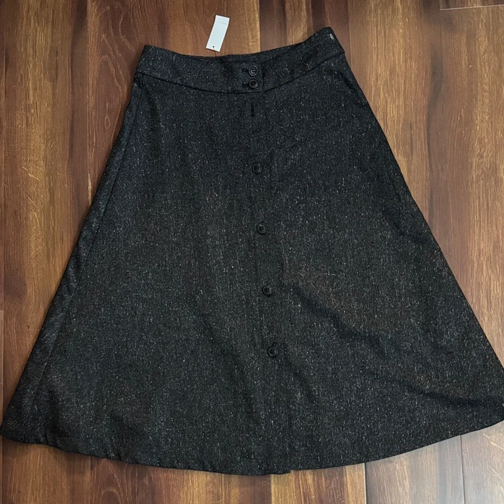 Talbots  A-Line Midi Skirt Size 6